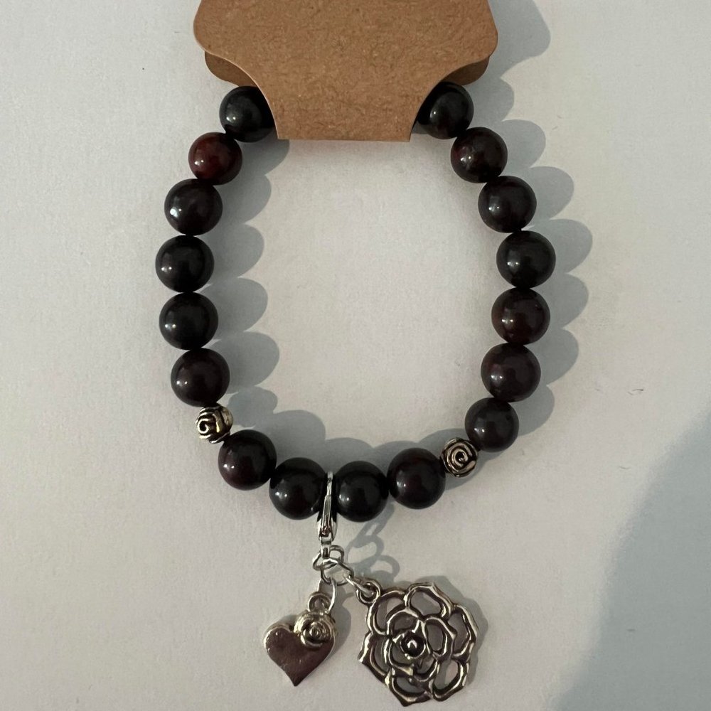 Flame Jasper Bracelet